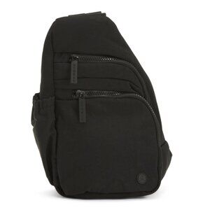 KYODAN Black Nylon Adjustable Crossbody Sling